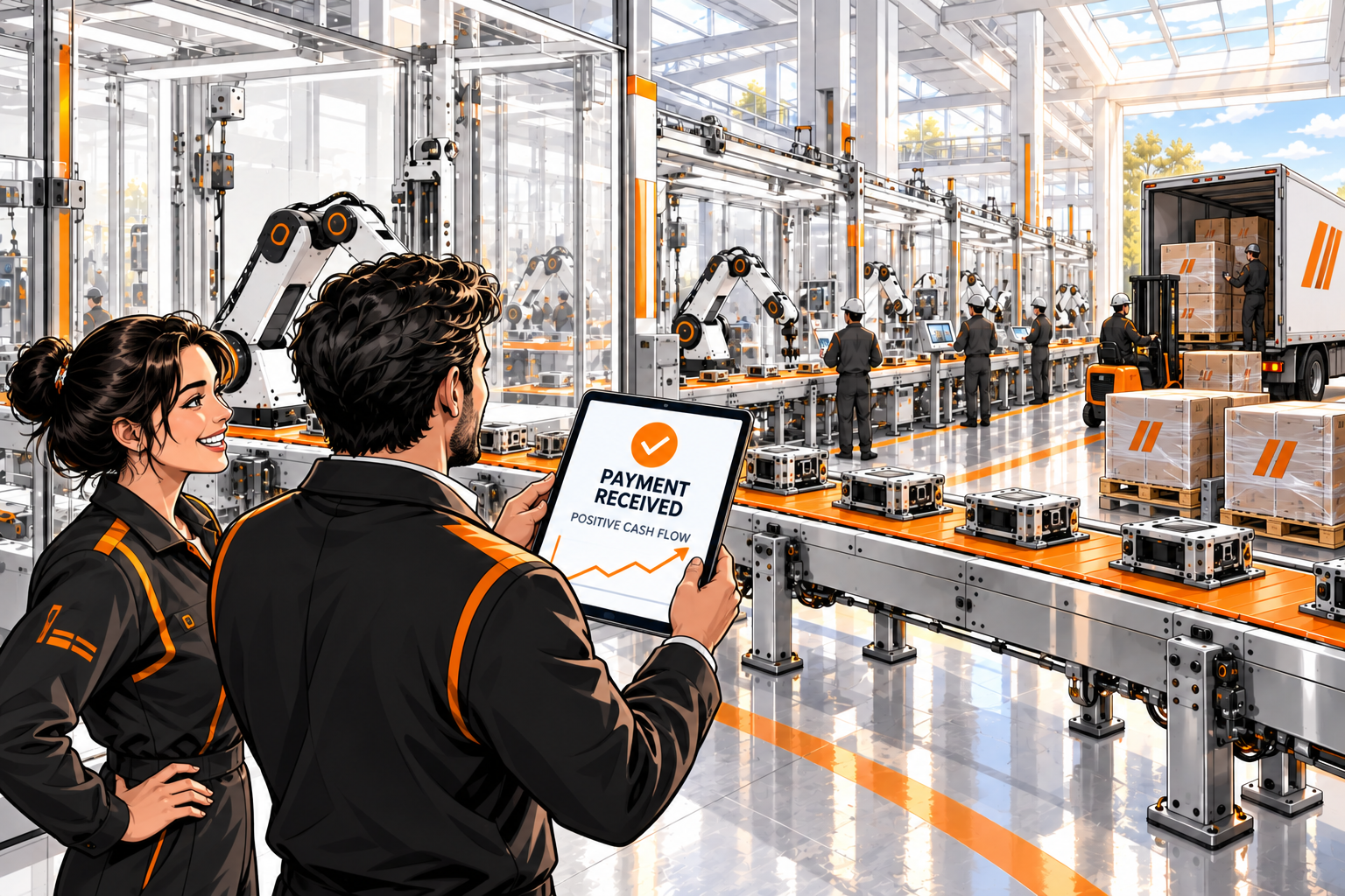 Move from deployment to payment and positive cash flow.